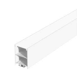 Perfil com alojamento para driver