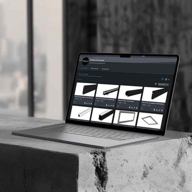 SketchUp Perfil de Led