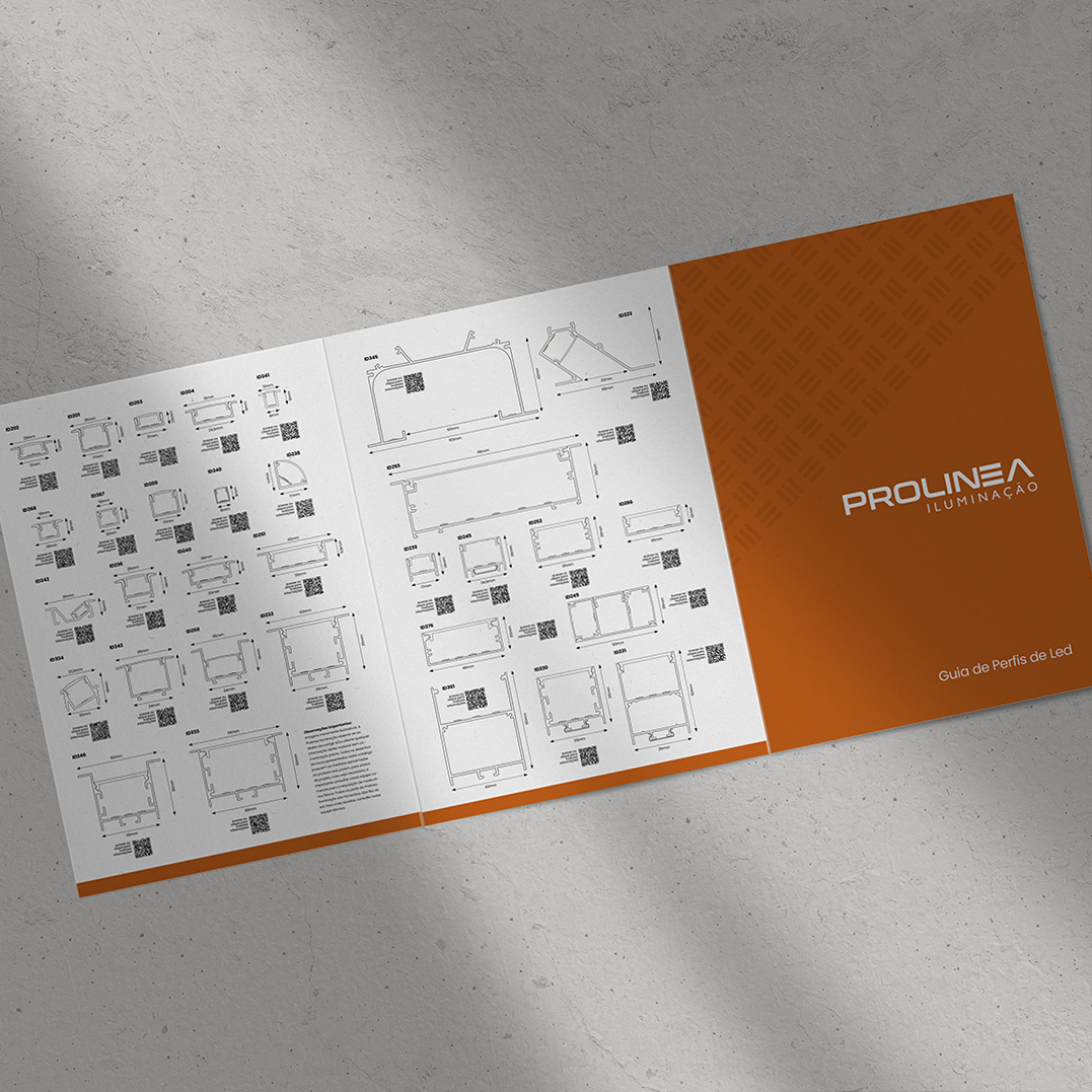 Guia Rápido de Perfis de LED Prolinea