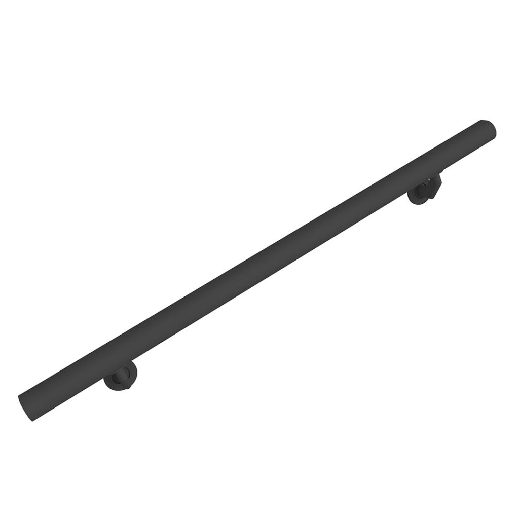 Corrimão LED Preto Prolinea