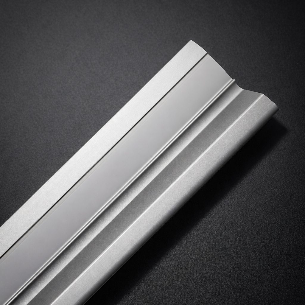 Perfil LED Anodizado Fosco Natural