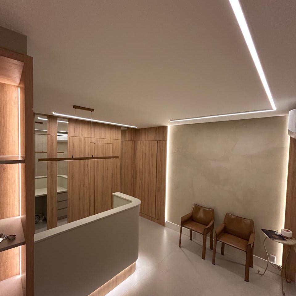 Iluminação para Consultórios - Recepção de Odontologia