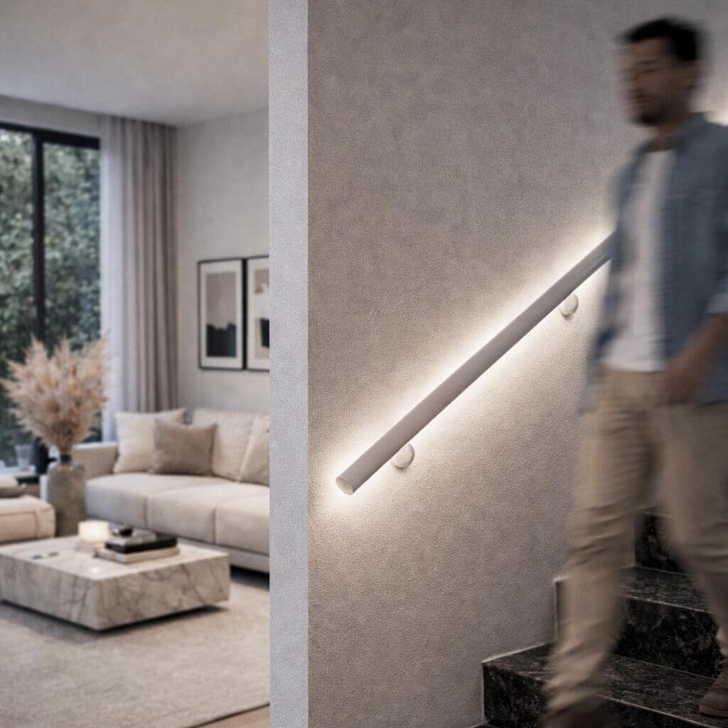 Corrimão Led